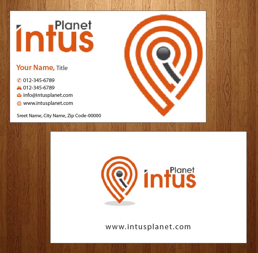 Business Card Design by Joy16589 for Planet Intus | Design #3888666