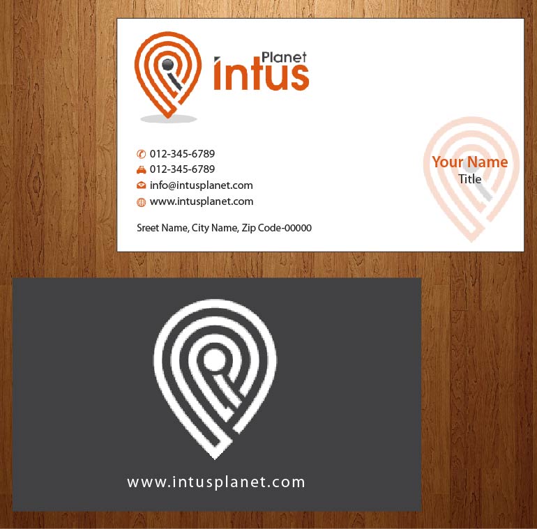Business Card Design by Joy16589 for Planet Intus | Design #3888683