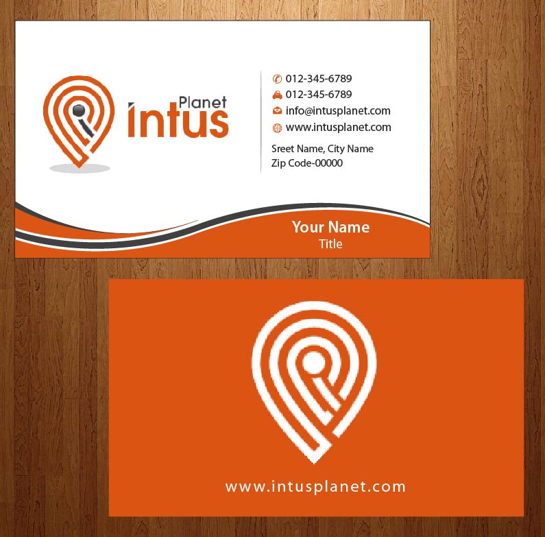 Business Card Design by Joy16589 for Planet Intus | Design #3888749