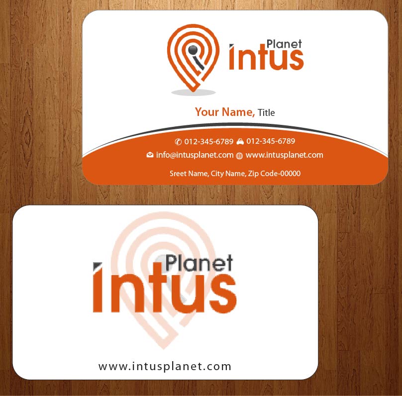 Business Card Design by Joy16589 for Planet Intus | Design #3888750