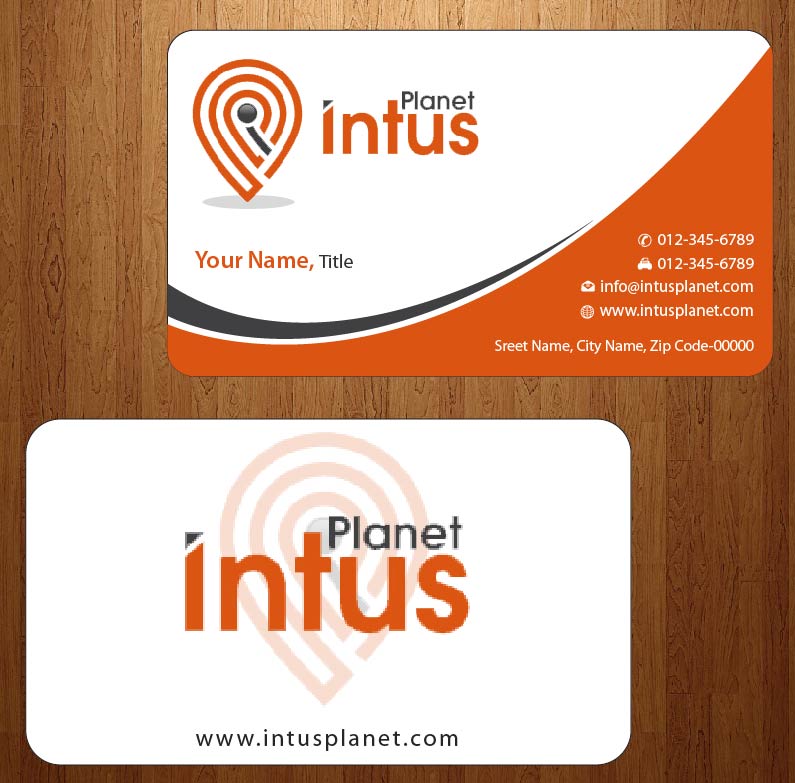 Business Card Design by Joy16589 for Planet Intus | Design #3888765
