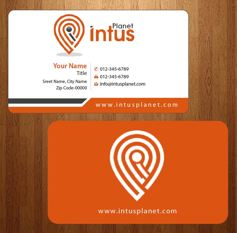 Business Card Design by Joy16589 for Planet Intus | Design #3888778