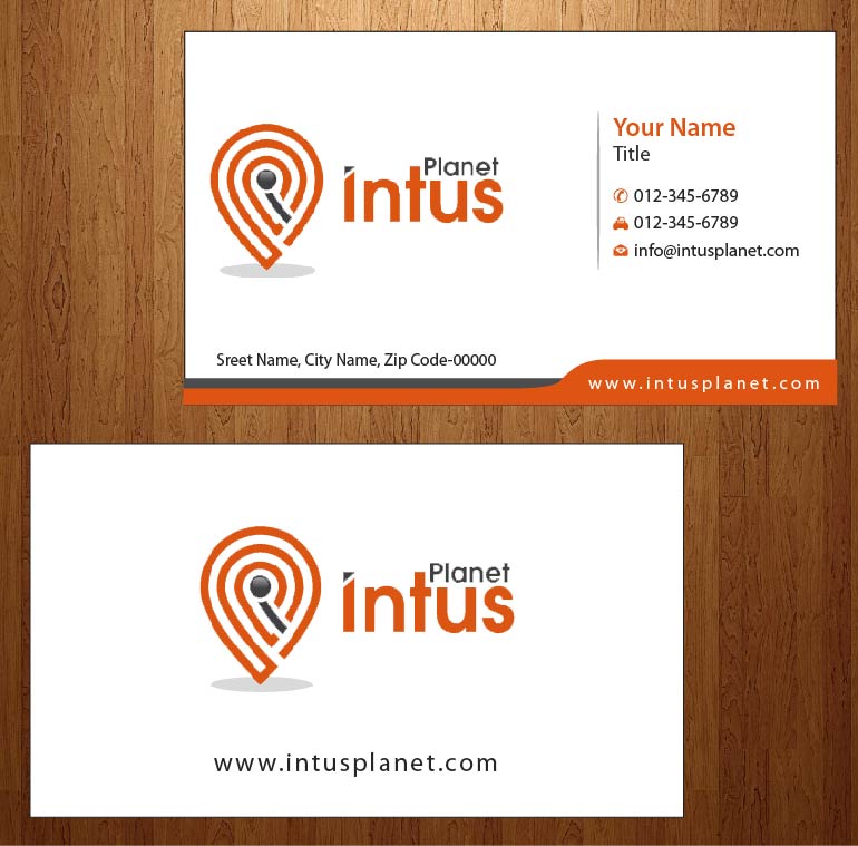 Business Card Design by Joy16589 for Planet Intus | Design #3888783