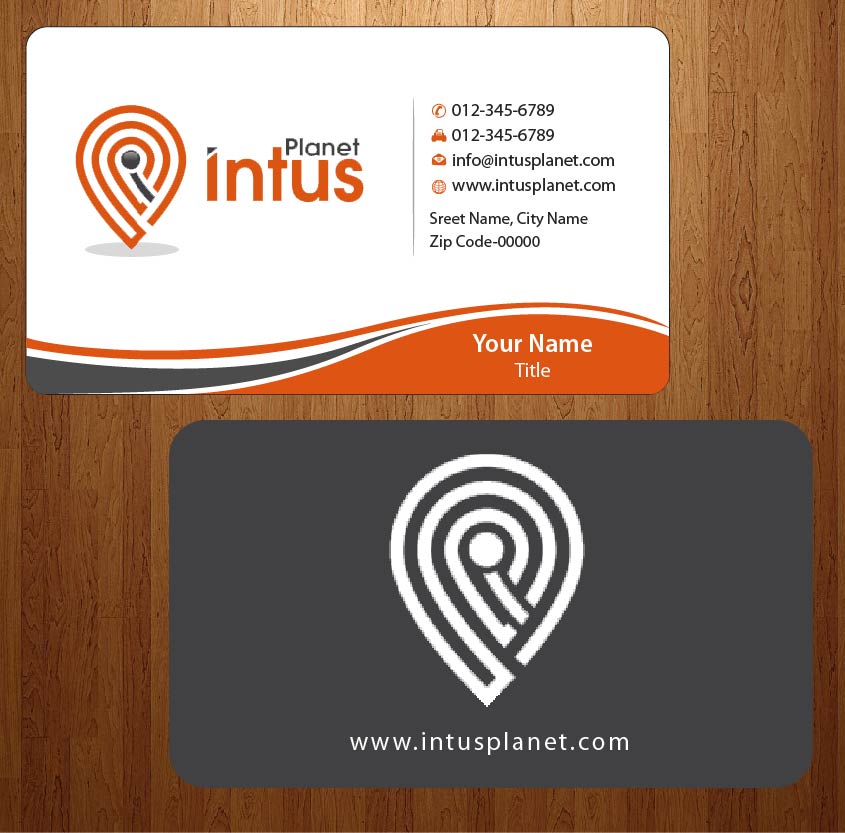 Business Card Design by Joy16589 for Planet Intus | Design #3888786