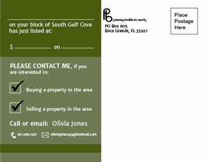 Postcard Design by Kburks for this project | Design: #3907563