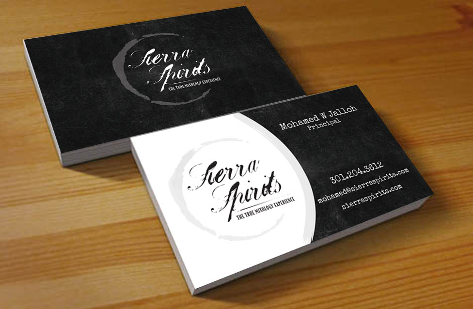 Business Card Design by Hardcore Design for Sierra Spirits | Design #3957438