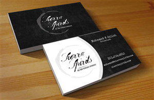 Sierra Spirits | Diseño de Tarjeta de Presentación por Hardcore Design