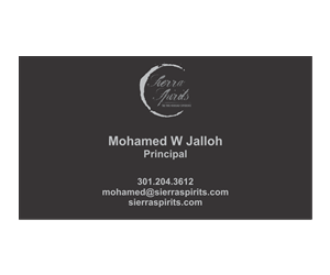 Business Card Design by NadineS for Sierra Spirits | Design: #3903203