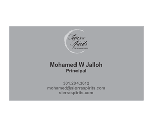 Business Card Design by NadineS for Sierra Spirits | Design: #3903224
