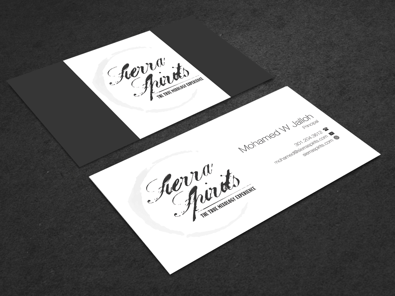 Visitenkarten-Design von Creative dreams für Sierra Spirits | Design #3886093