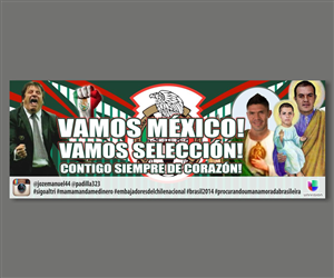 World Cup Banner 3 Feet by 8 Feet | Design Graphique par Maestroto
