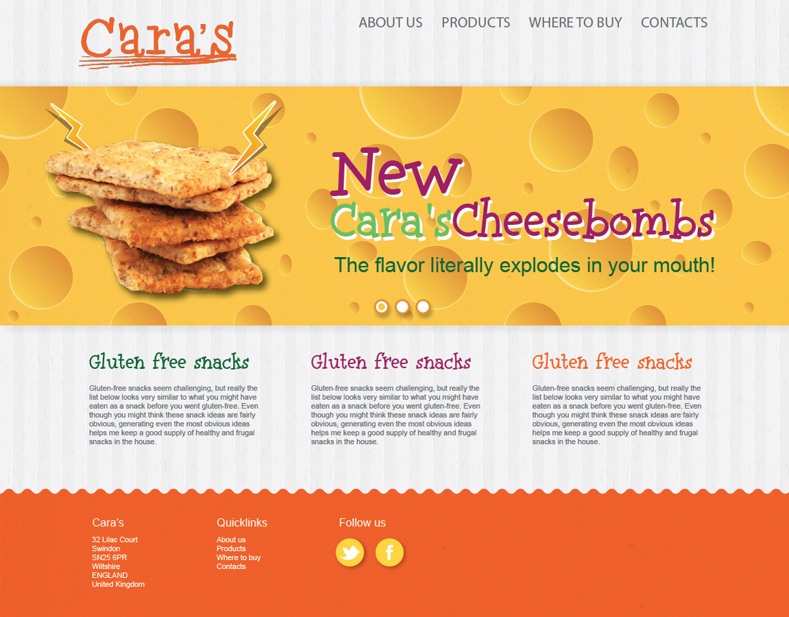 Web Design par Alex pour ce projet | Design #1056451