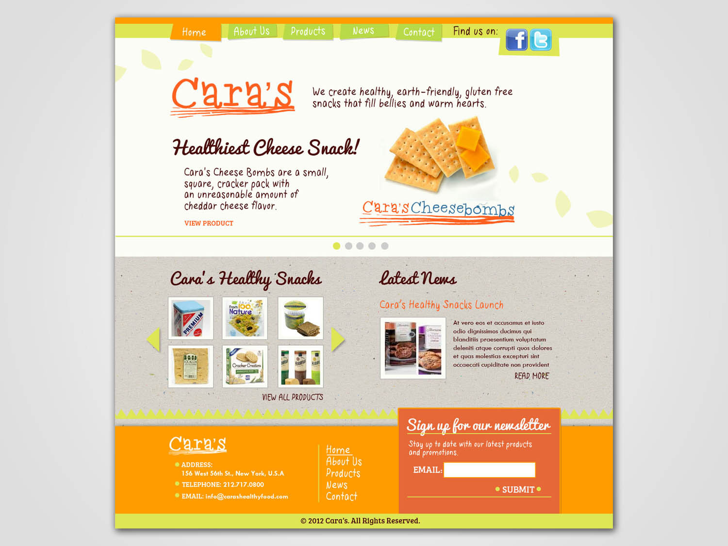 Web Design by Designermilk for this project | Design #1044921