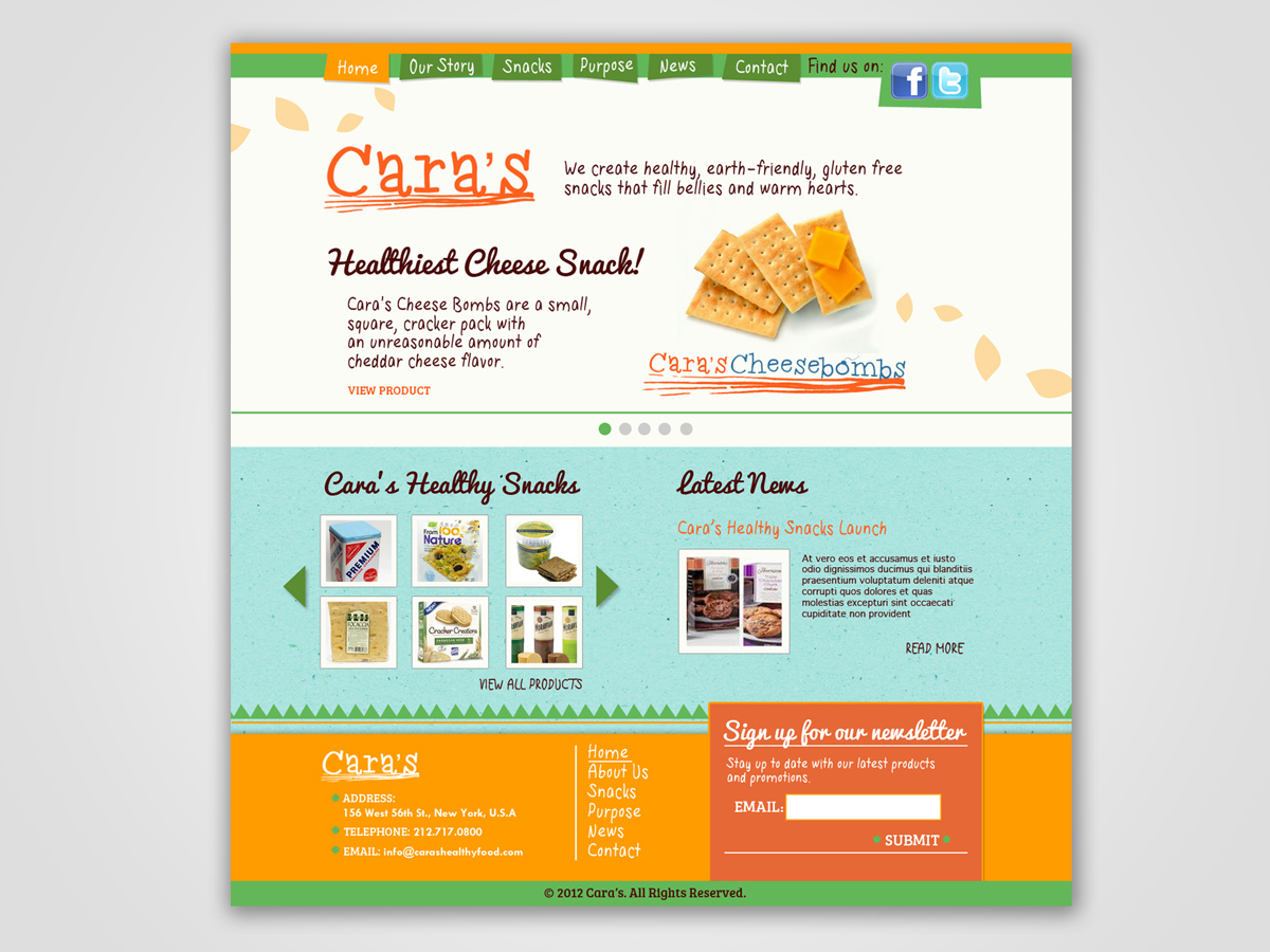 Web Design by Designermilk for this project | Design #1048586