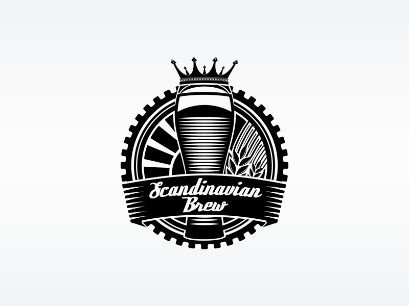 Logo-Design von Hypergraph® für Scandinavian Brew AS | Design #3983511