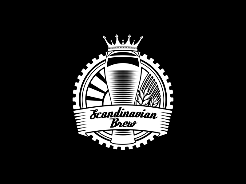 Logo Design by Hypergraph® for Scandinavian Brew AS | Design #3983514