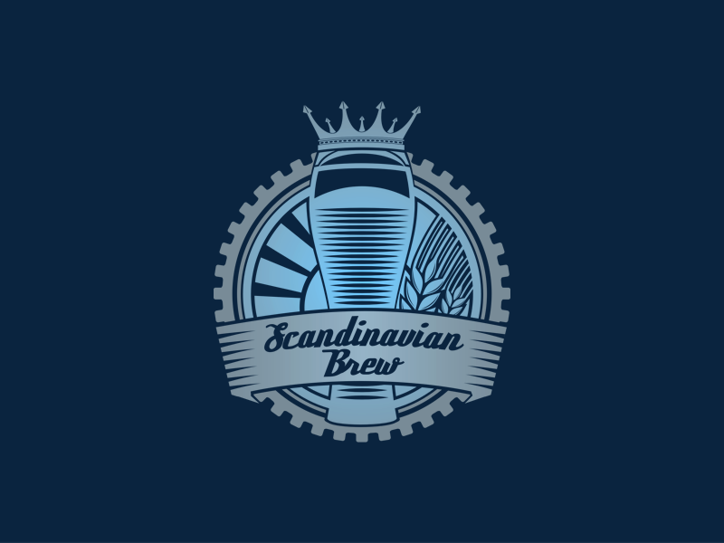 Logo Design by Hypergraph® for Scandinavian Brew AS | Design #3983518