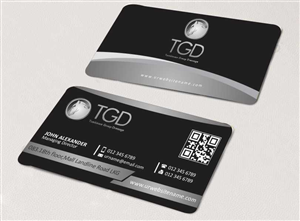Business Card Design by AwsomeD