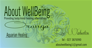Business Name "About Wellbeing", Let your body do the talking through muscle testing. Tired of telli
