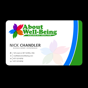 Business Card Design by ***strange*** for About Wellbeing | Design: #3910097