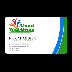 Business Card Design by ***strange*** for About Wellbeing | Design: #3913212