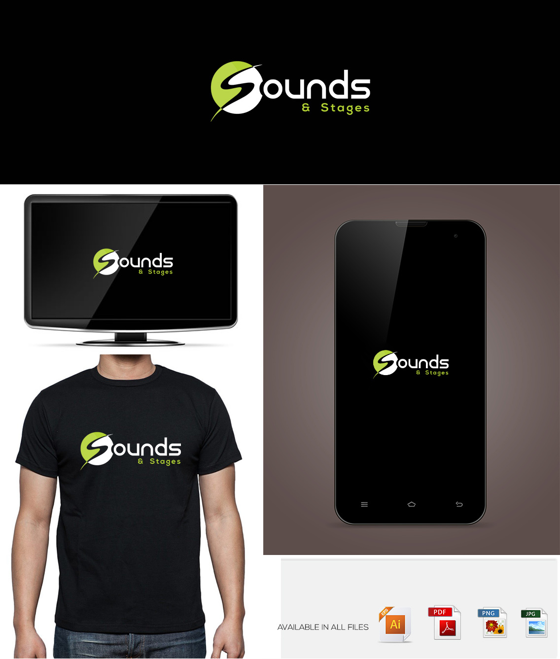 Logo Design by Gentle-Spring-Rain for Sounds & Stages | Design #3931515