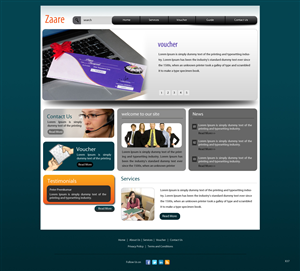 Web Design by pb for this project | Design: #1053109