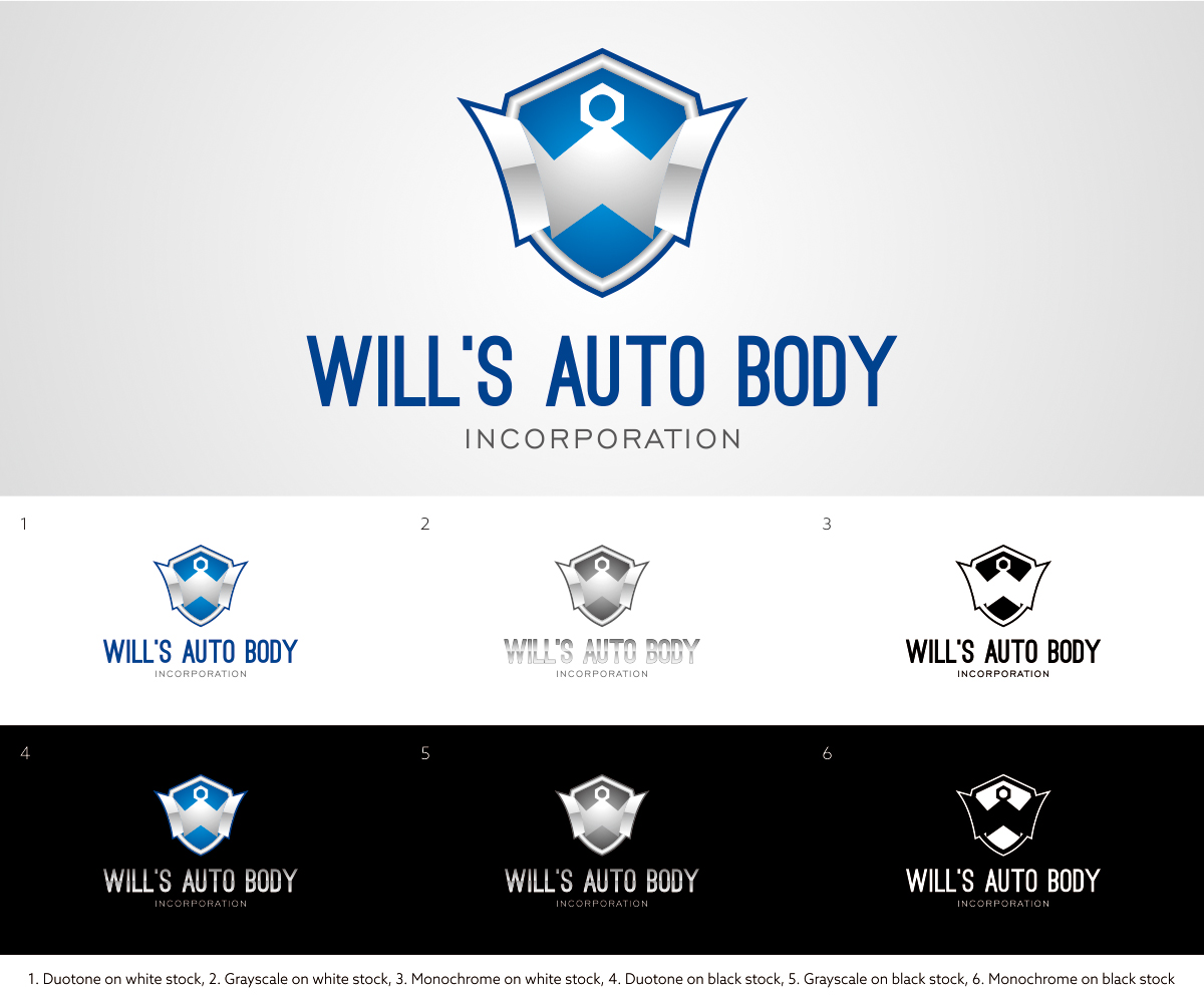 Graphic Design by Budzee for Will''s Auto Body, Inc. | Design #3920222