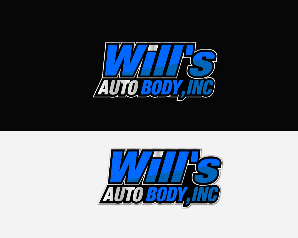 Grafik-Design von TRHZ für Will''s Auto Body, Inc. | Design #3921925