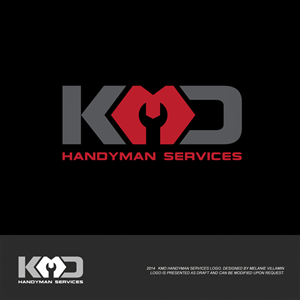 Logo-Design von mvillamin für KMD Handyman Services | Design: #3908172