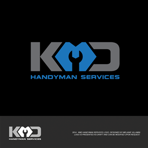 Logo-Design von mvillamin für KMD Handyman Services | Design: #3908180