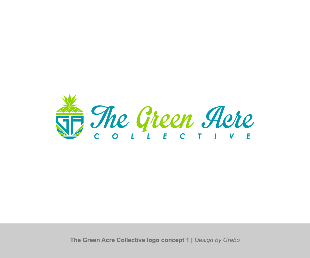 Logo Design by Grebo for THE GREEN ACRE | Design #3895779