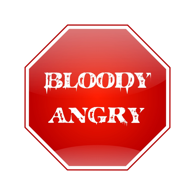 Logo Design by Gardener for Bloody Angry | Design #1052994
