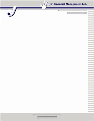 Letterhead Design by gkadvertisersgwl for JT Financial Management Ltd | Design: #3948842