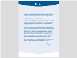 Letterhead Design by moonrock