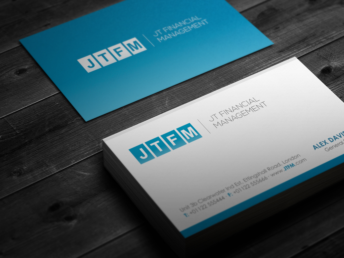 Diseño de Membrete por logodentity para JT Financial Management Ltd | Diseño #3914778