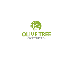 Olive Tree Construction | Logo Design by Hiccups Design