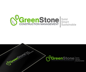 Logo Design by Pixi Dust for Greenstone Construction Management | Design: #3897218