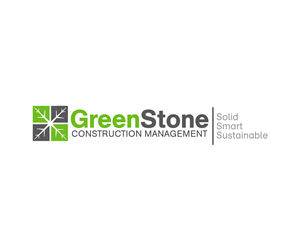 Logo Design by Pixi Dust for Greenstone Construction Management | Design: #3904032
