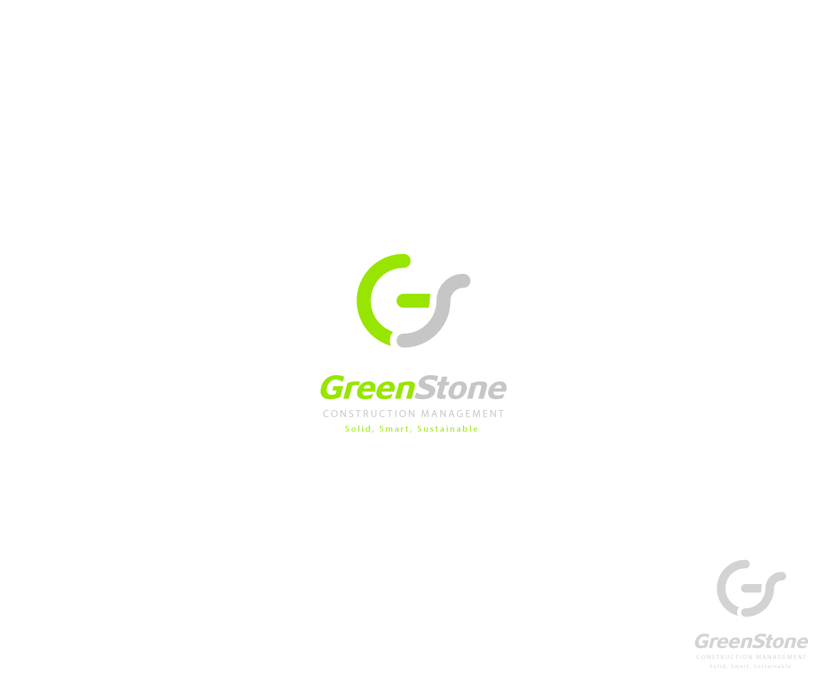 Logo Design by Ash  for Greenstone Construction Management | Design #3896718