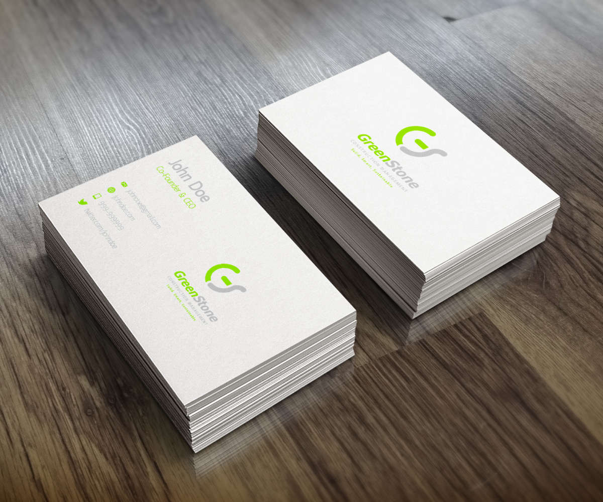 Design de Logo par Ash  pour Greenstone Construction Management | Design #3896854