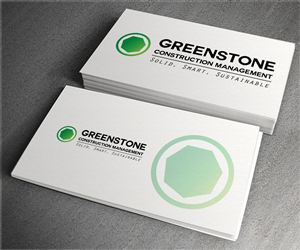 Diseño de Logo por aglaronde23 para Greenstone Construction Management | Diseño: #3913651