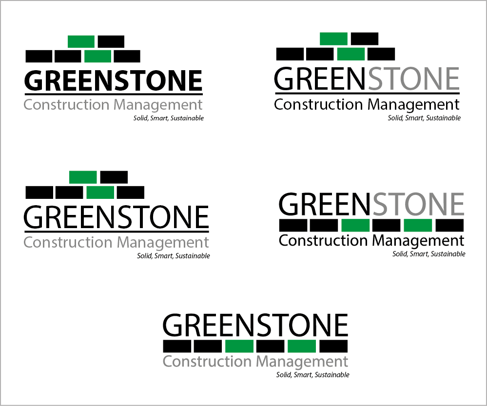 Logo Design by DH Graphic Design for Greenstone Construction Management | Design #3907980