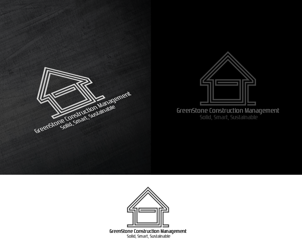 Logo Design by Dio7 for Greenstone Construction Management | Design #3910840