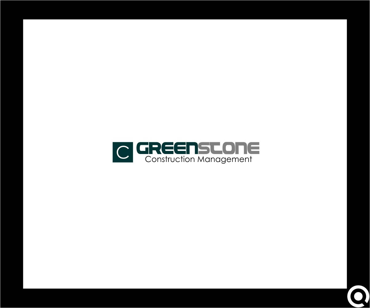 Logo Design by QuattroCreative for Greenstone Construction Management | Design #3904776