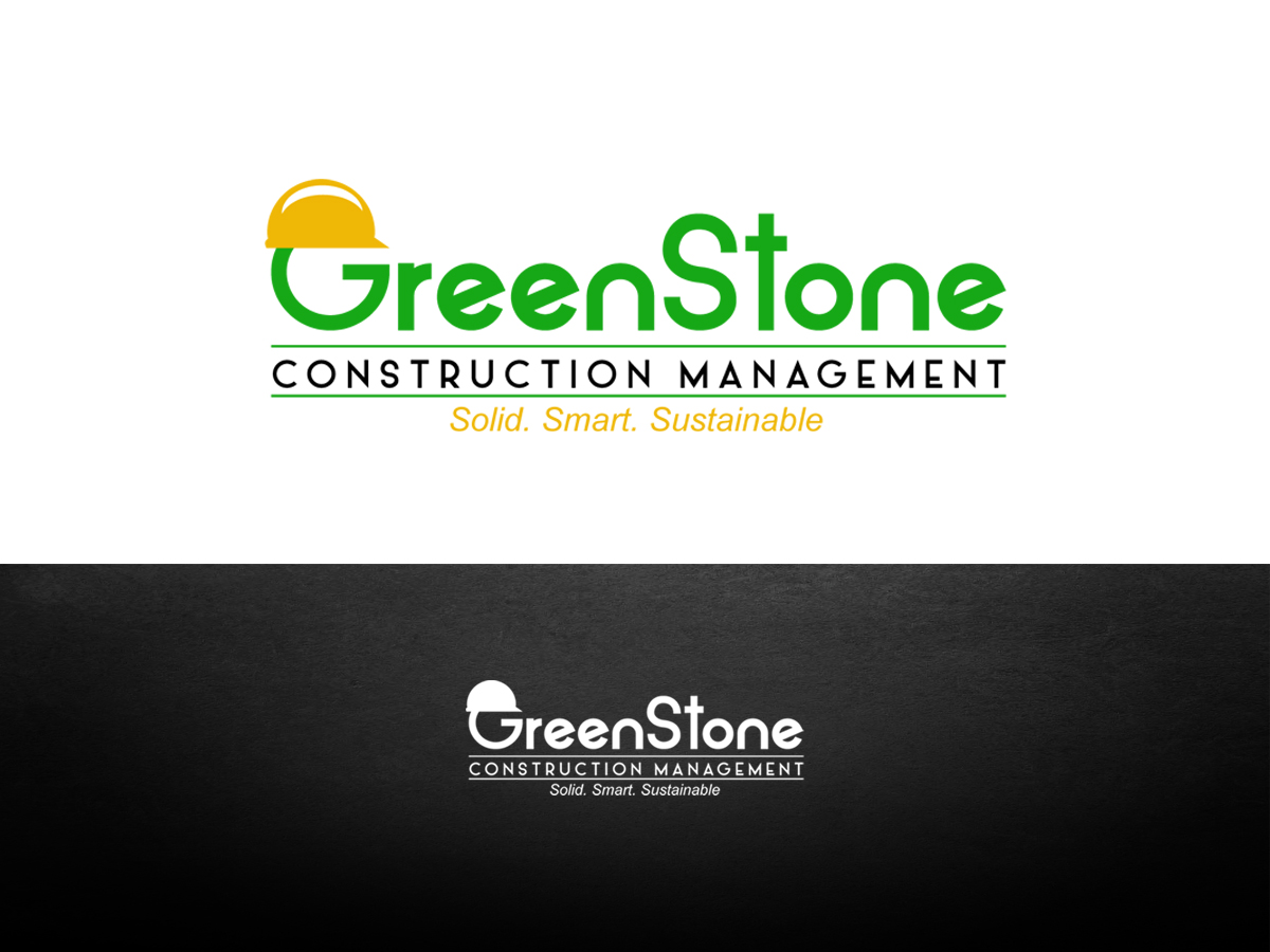 Logo Design by CreativeMAS for Greenstone Construction Management | Design #3903769