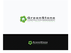 GreenStone Construction Management  (Tag Line: Solid, Smart, Sustainable) | Logo Design by jaime.sp