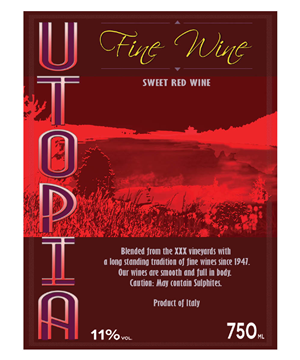 Label Design by JAMES M.
