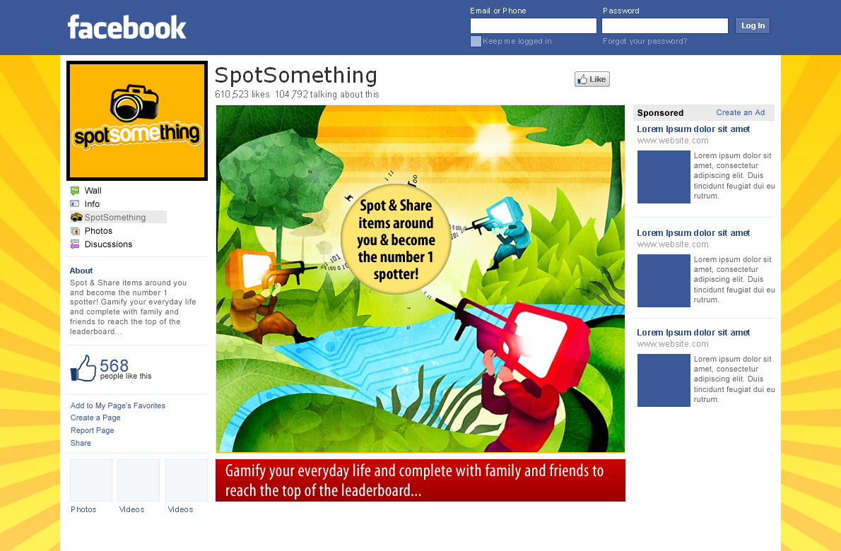 Facebook Design by Sbss for this project | Design #1074063