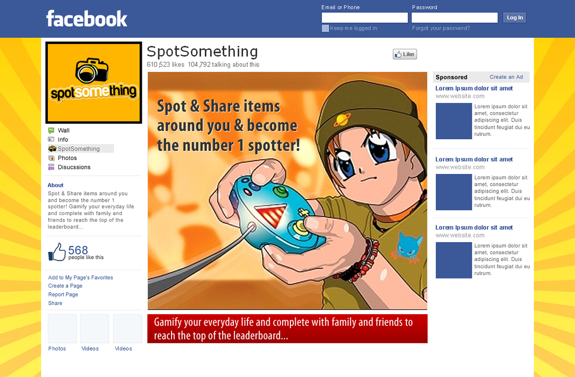 Facebook Design by Sbss for this project | Design #1074081